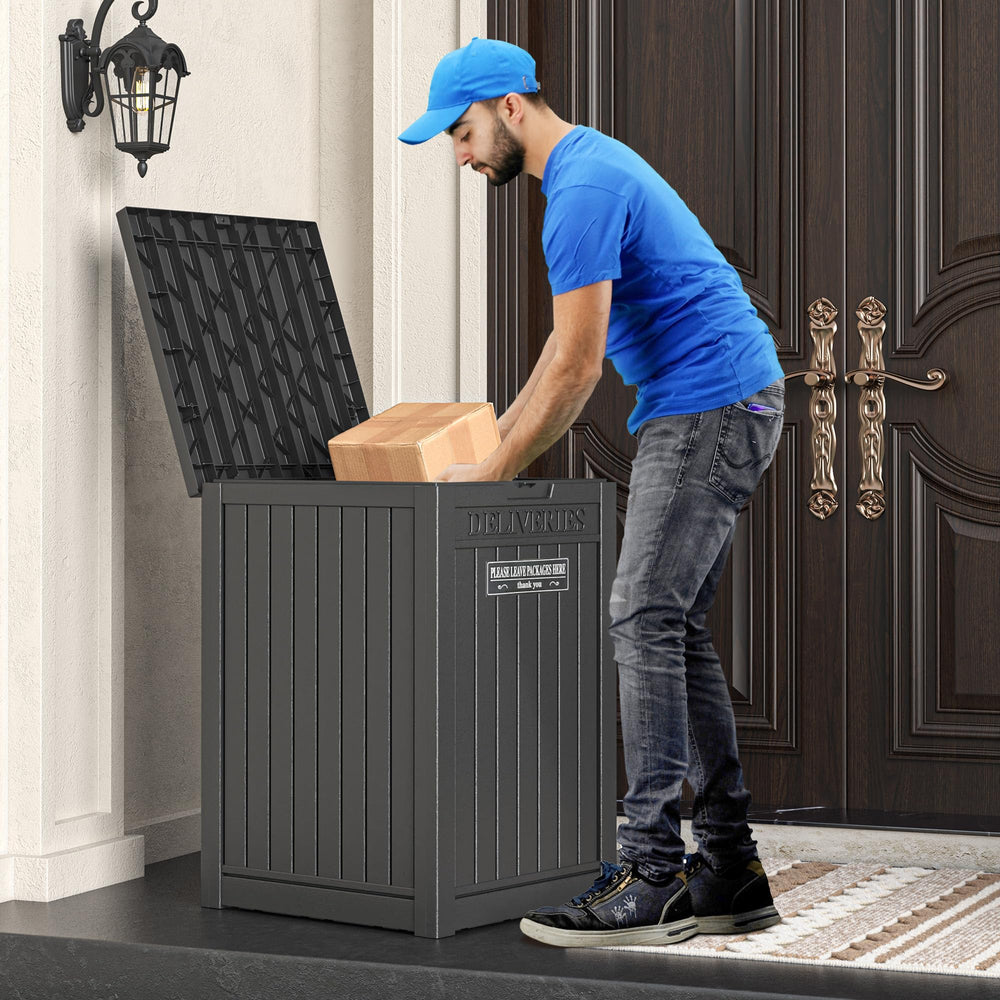 LHBGO close-up resin texture highlighting durable, weather-resistant finish