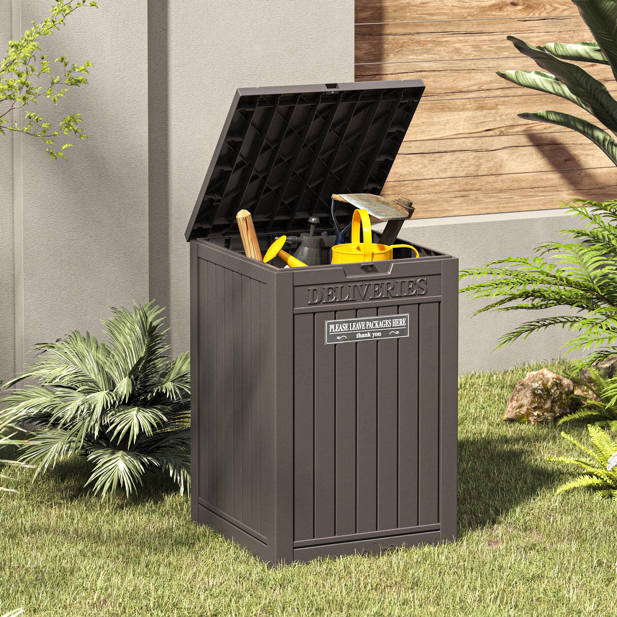 LHBGO interior organized with tools illustrating tidy storage benefit