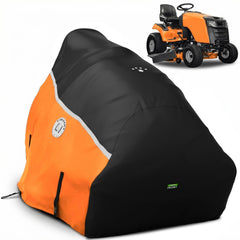 LI LIBZAKI front view showing full mower protection and weather resistance