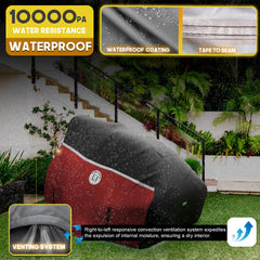 LI LIBZAKI vent and reflective strip detail, reduces condensation and adds visibility