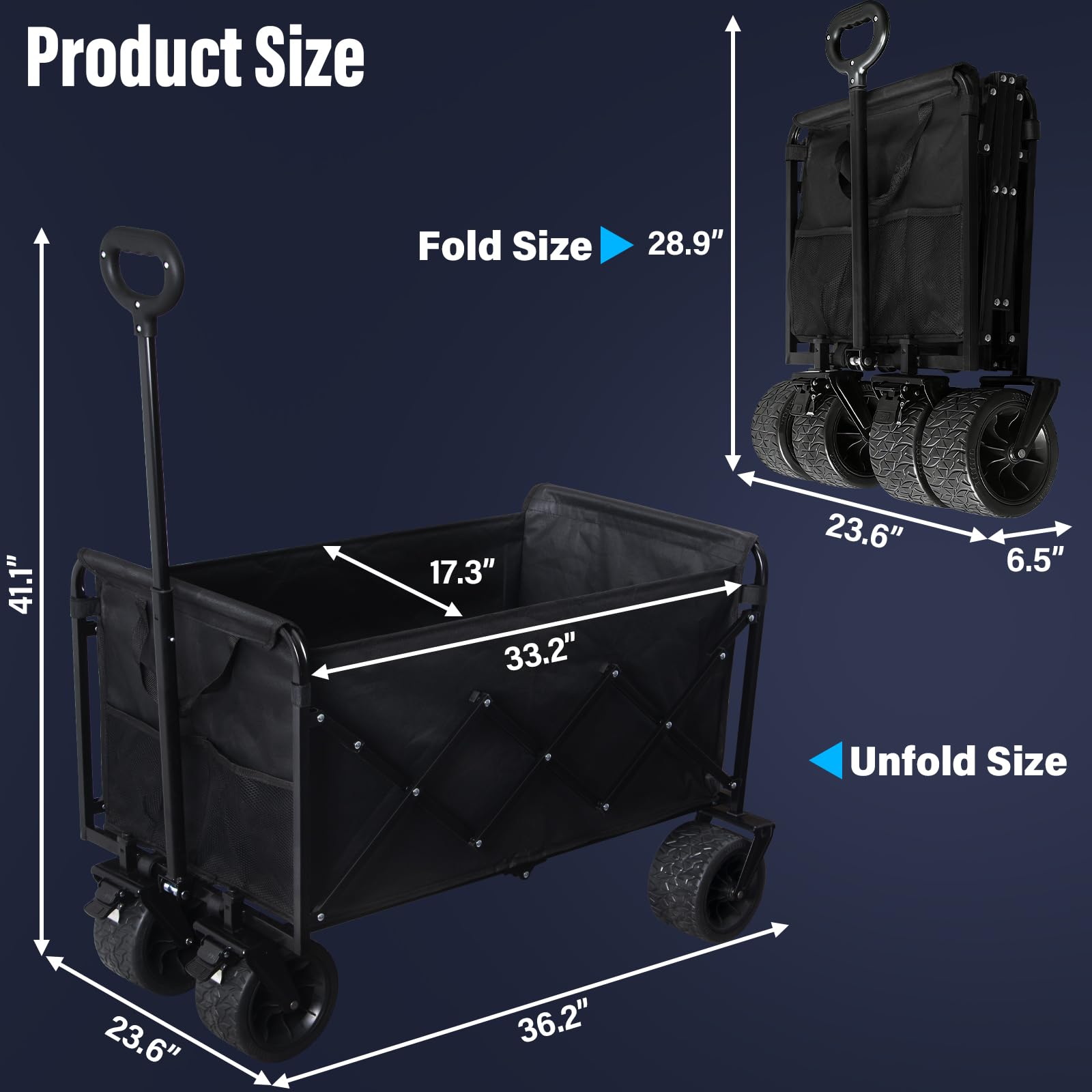 LIAPOTT adjustable handle locking at different lengths for comfortable towing