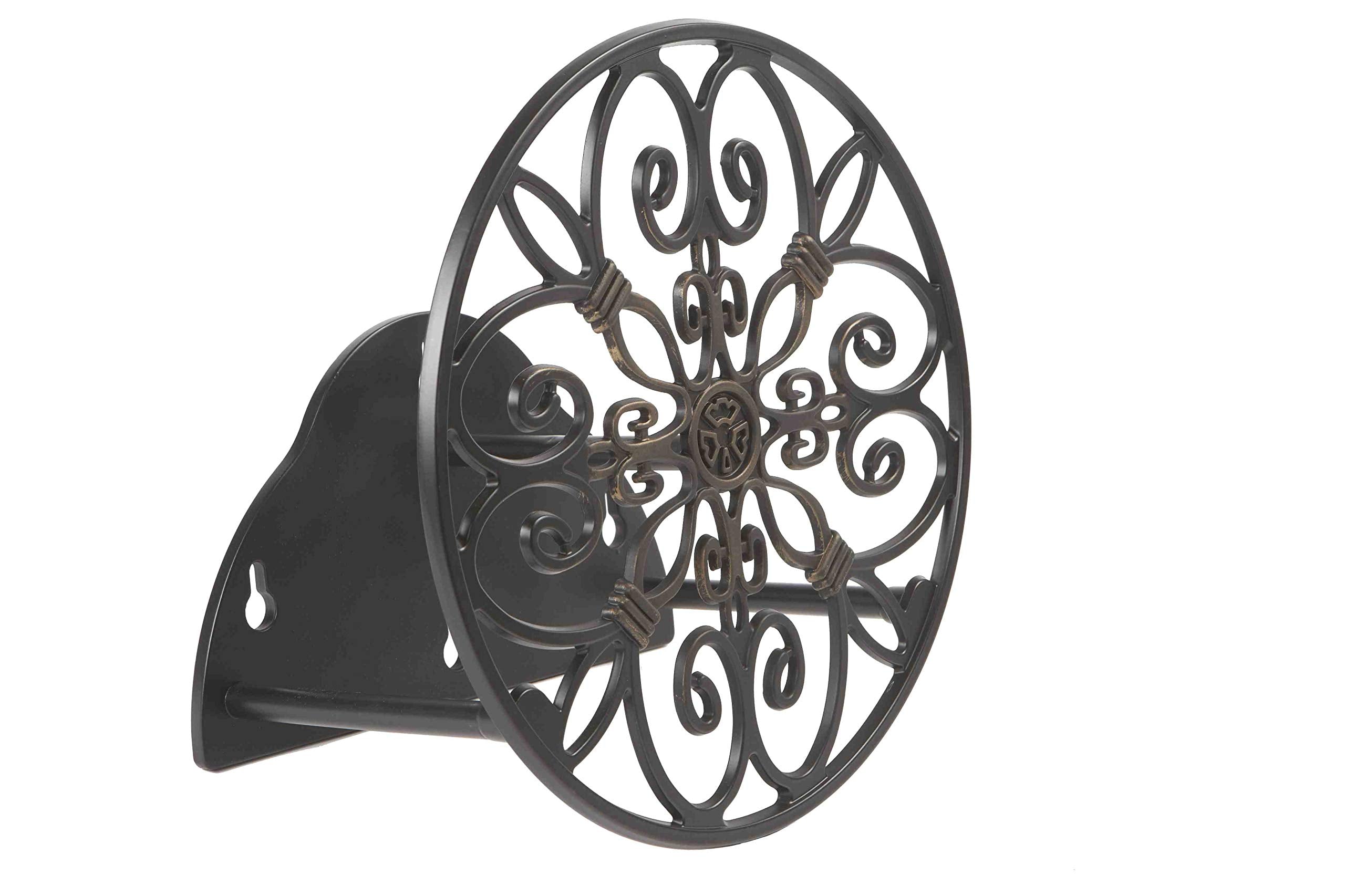 Liberty Garden close-up of cast-aluminum texture shows rust-resistant durable finish