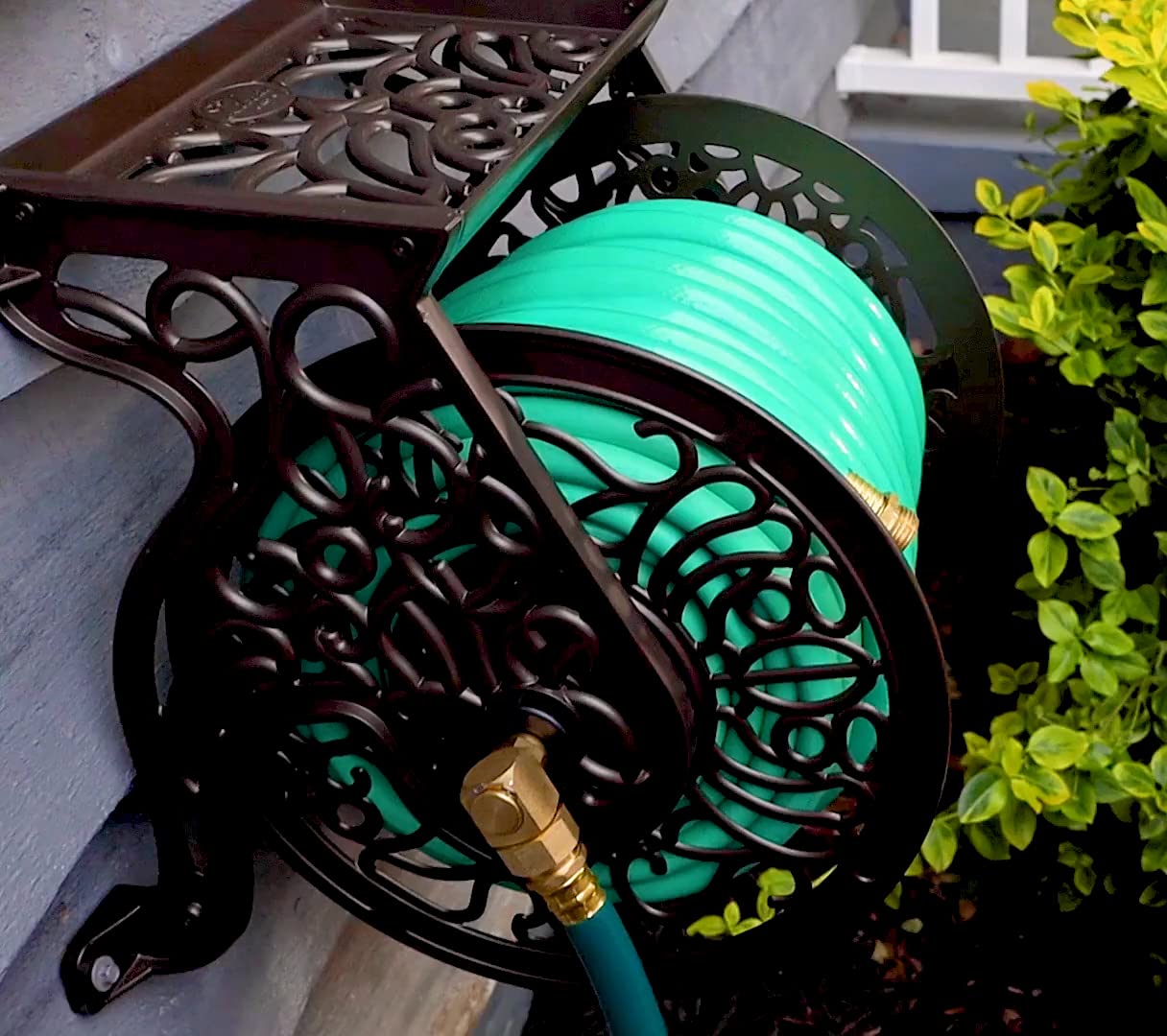 Liberty Garden installed on patio showing decorative look and functional placement
