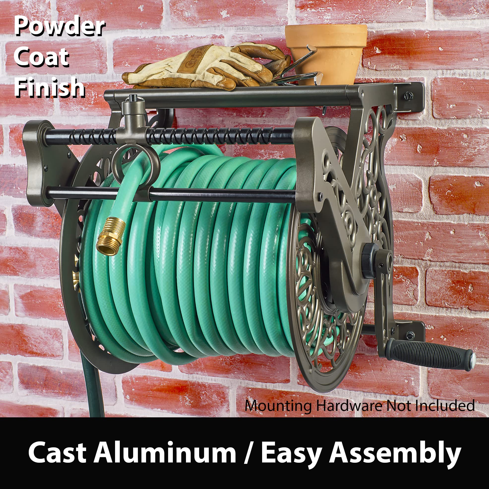 Liberty Garden 707 side profile highlighting cast-aluminum strength and durability