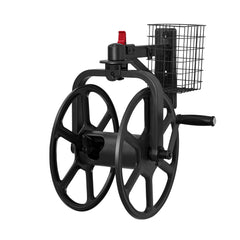 Liberty Garden front view showing reel and clean storage benefit