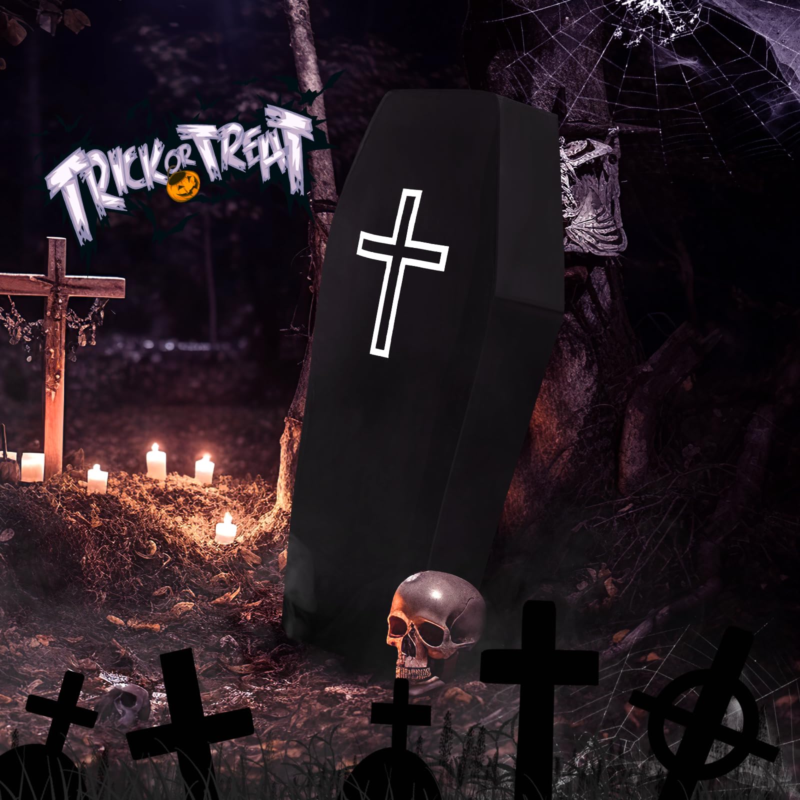 Libima coffin folded in storage bag for compact reuse and easy transport