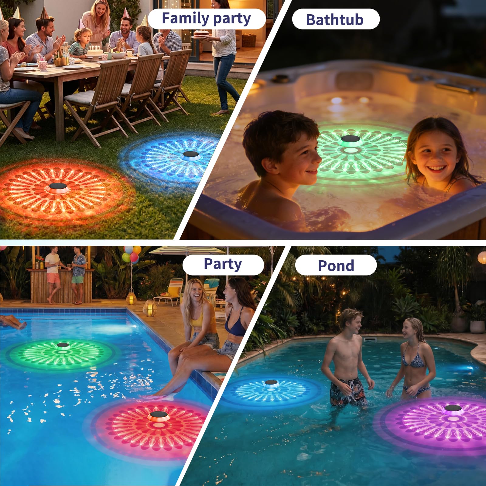 LIBOZMKO remote control showing mode, color, and timer convenience