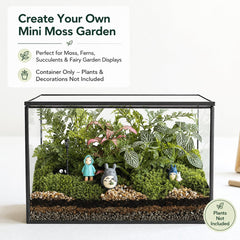 libproqia lid detail open showing easy-access top for planting and refreshing, convenient