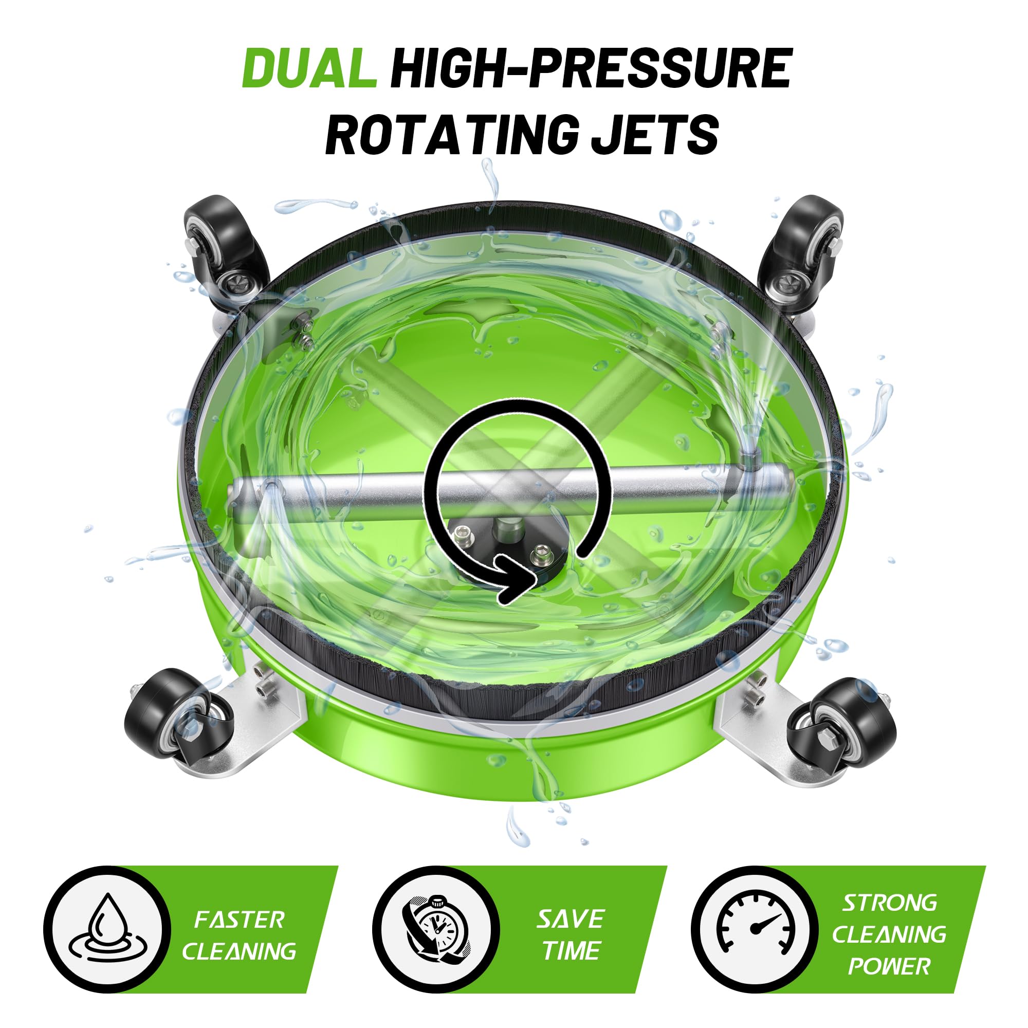 LidoDola attachment connection showing 1/4" quick-connect wand compatibility benefit