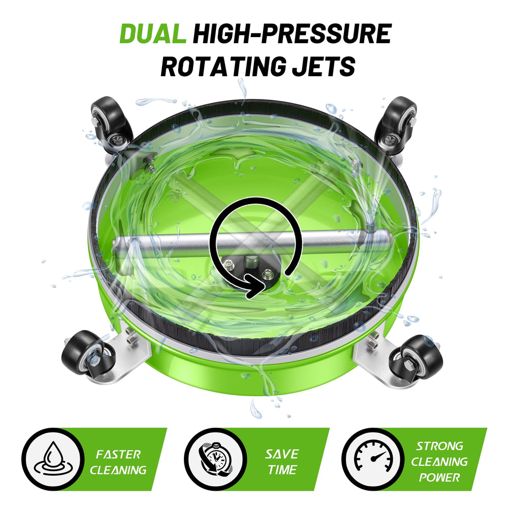 LidoDola attachment connection showing 1/4" quick-connect wand compatibility benefit