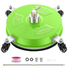 LidoDola front view of 14-inch surface cleaner showing robust design and fast cleaning