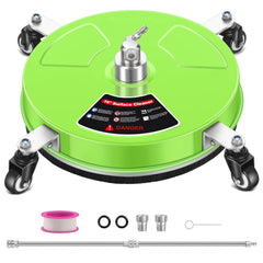 LidoDola front view of 16-inch surface cleaner showing compact durable design benefit rapid cleaning