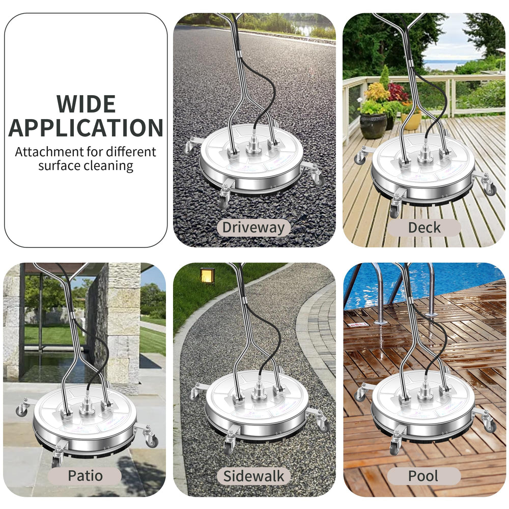 LidoDola in use on driveway delivering even, commercial-grade results