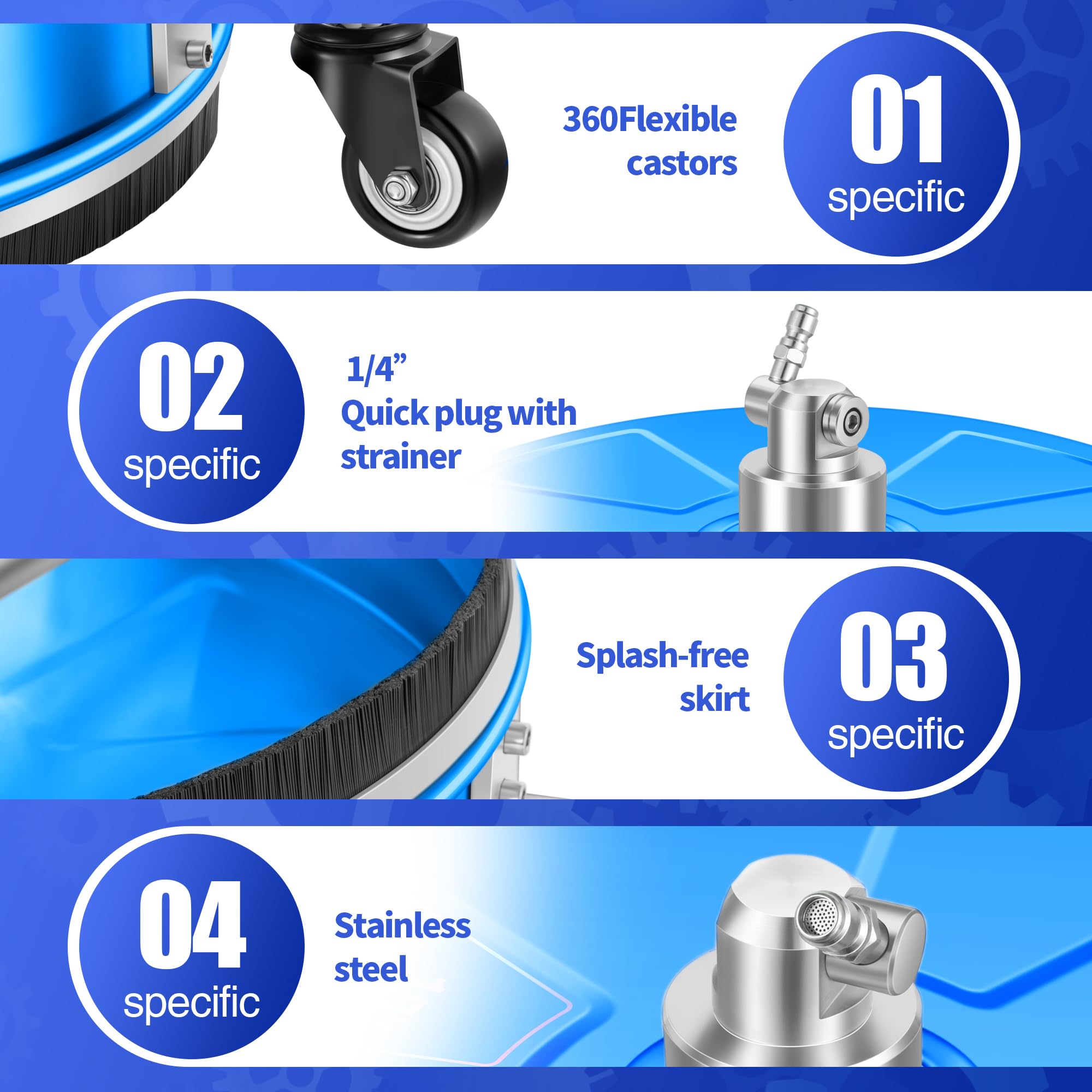 LidoDola stainless-steel frame detail showing durable construction benefit