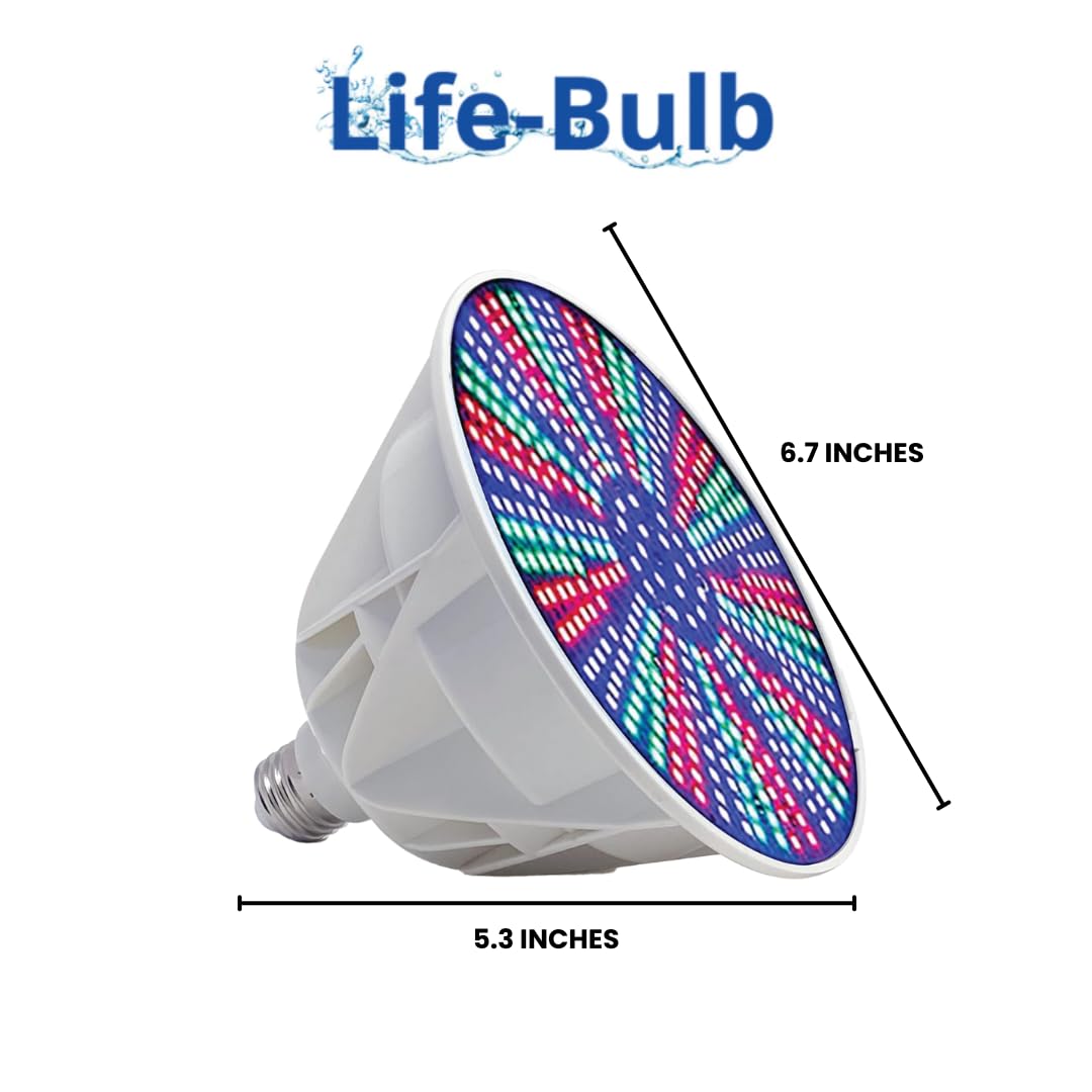 Life-Bulb in hand for size comparison showing easy screw-in installation