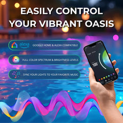 Life-Bulb LED array detail highlighting vibrant colors and energy savings