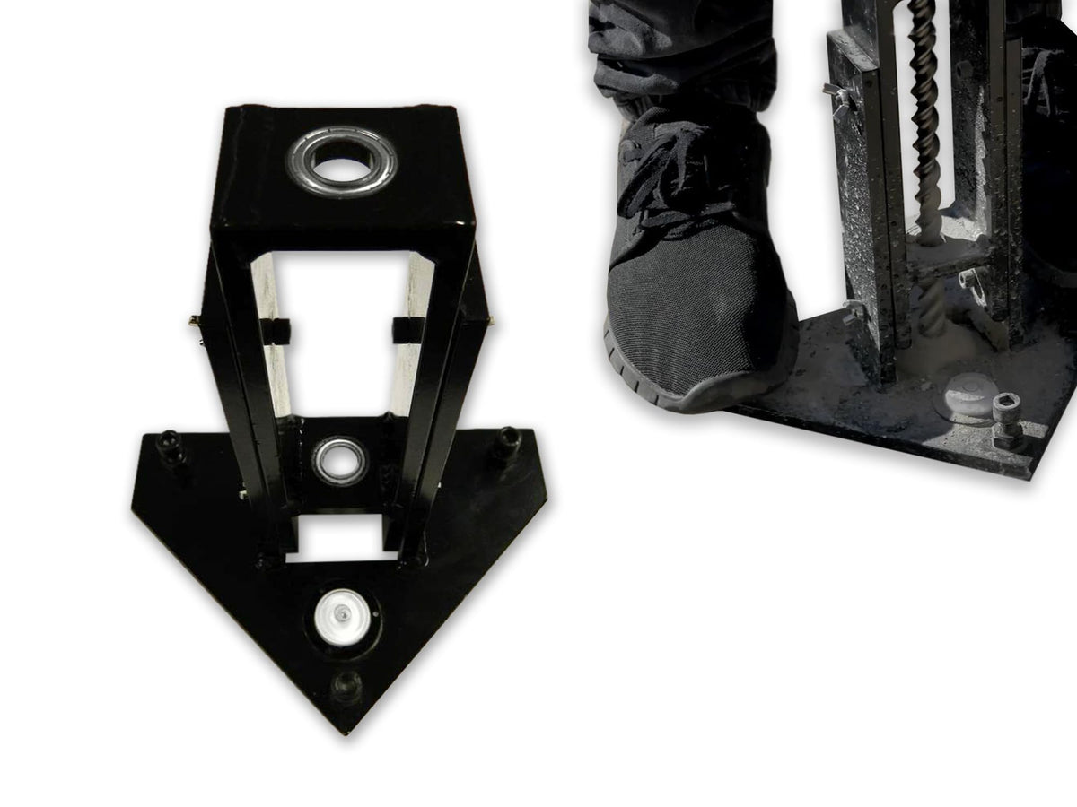 Life Saver drill guide front view showing compact alignment and durable build