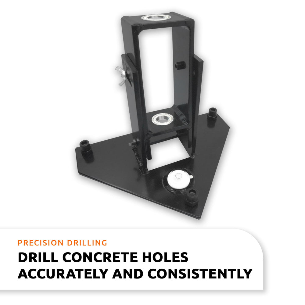 Life Saver guide placed on concrete demonstrating precise positioning benefits