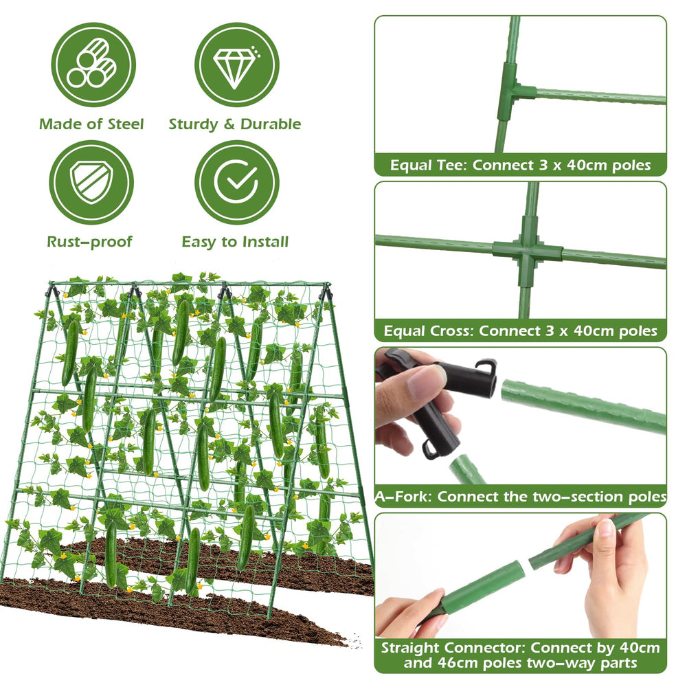 LifeisLuck vine netting texture close-up for reliable plant gripping