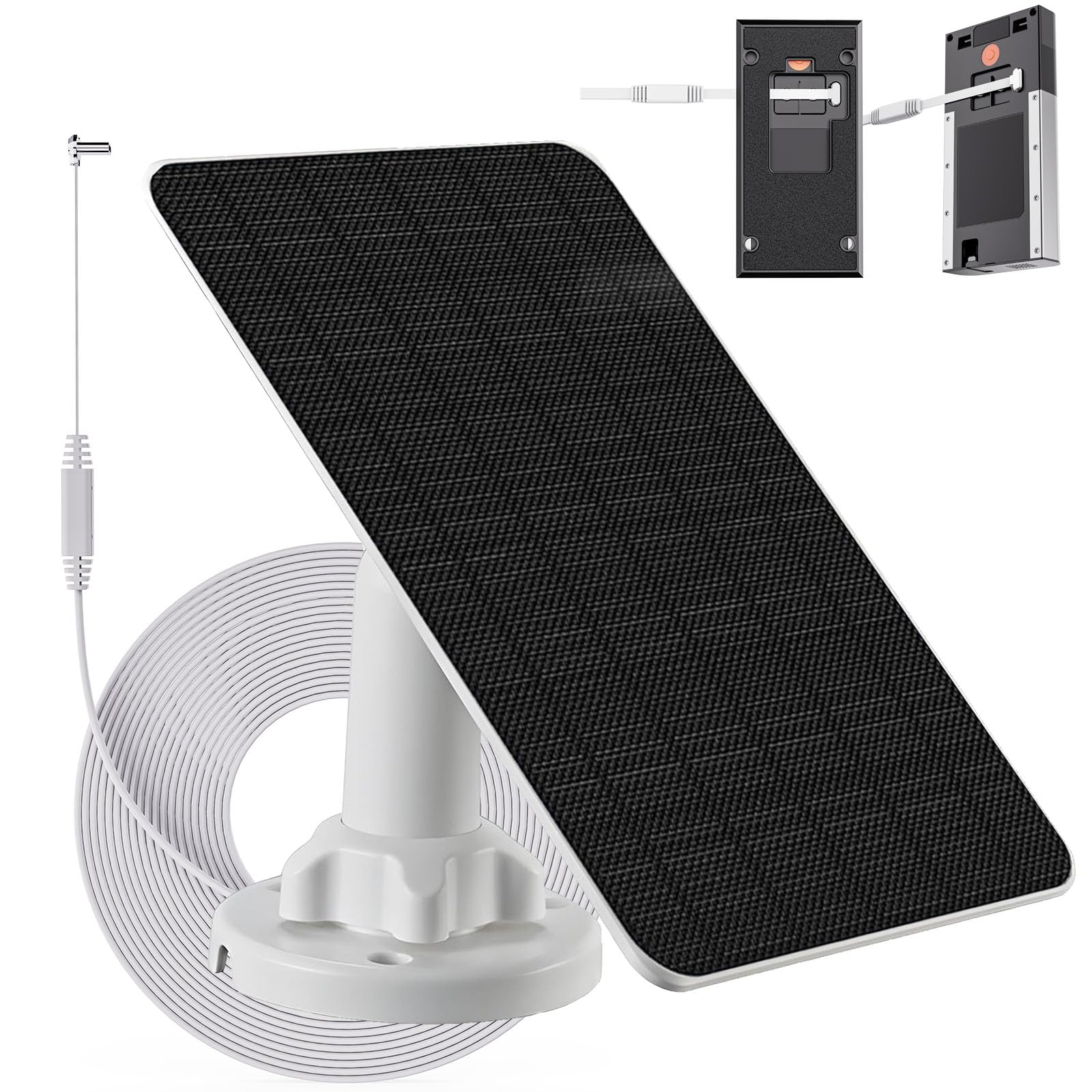 LIFEMOI front solar panel showing compact design and weatherproof surface benefit