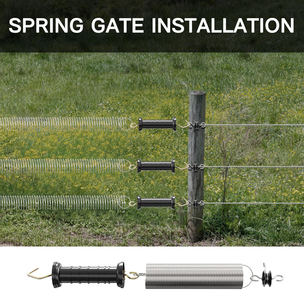 LIFENCE handle hooked to electrified line in use providing safe access