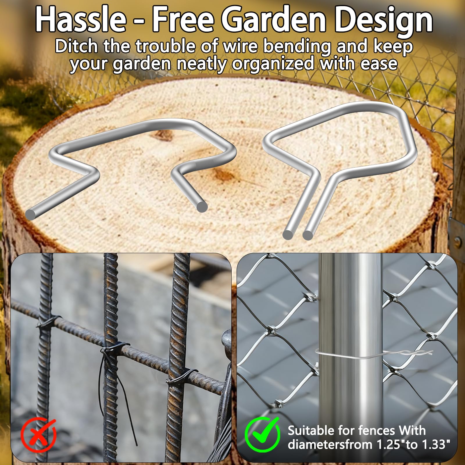 LIFENCE worker using clips on a ranch fence illustrating efficient field installation