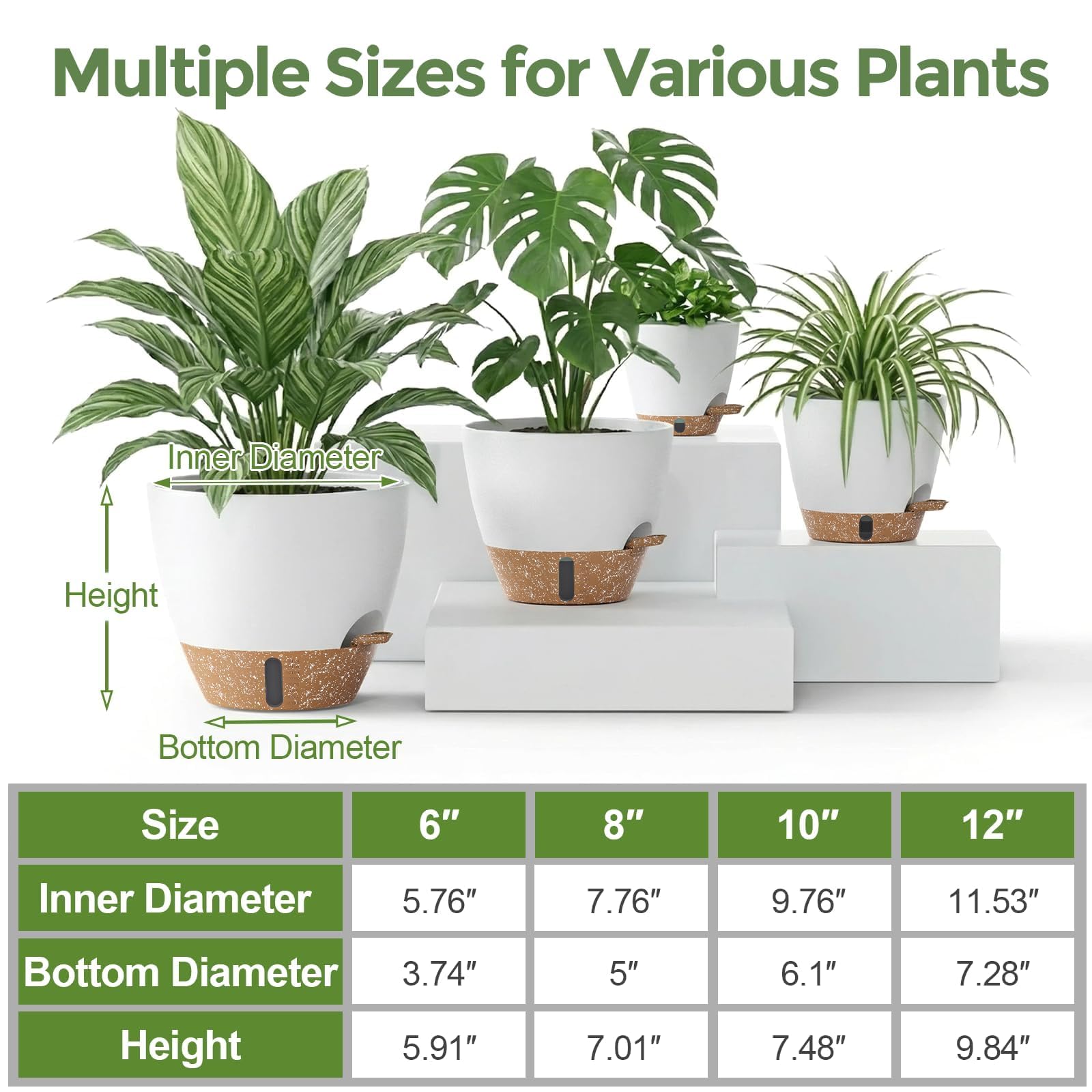 LifeNest repotting mat in use protecting a tabletop while transplanting plants with no mess