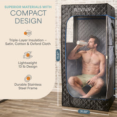 LifePro Revivify 1200W steamer closeup showing controls and fast steam production