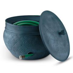 LifeSmart front view with lid showing neat outdoor storage