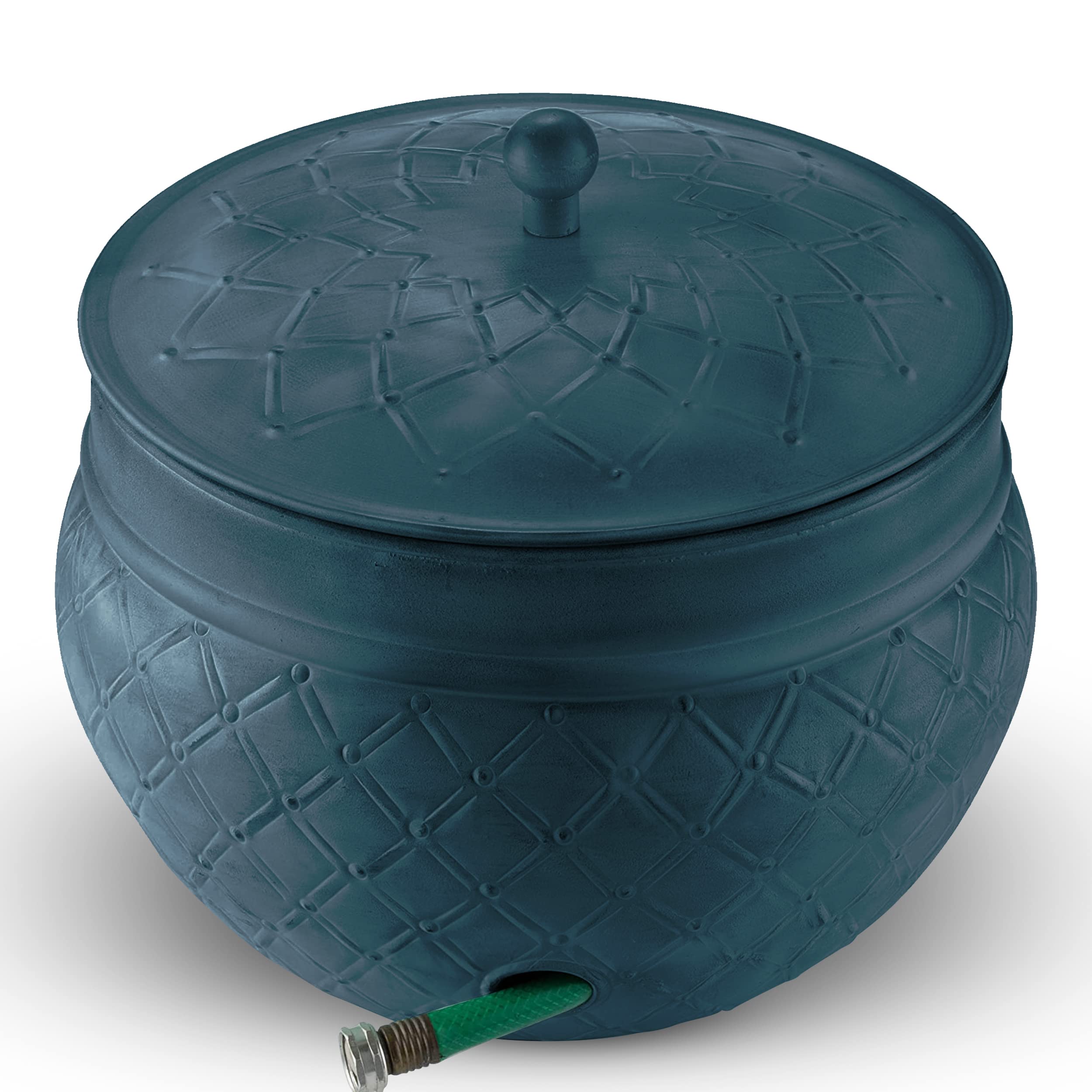 LifeSmart on patio with plants illustrating decorative storage