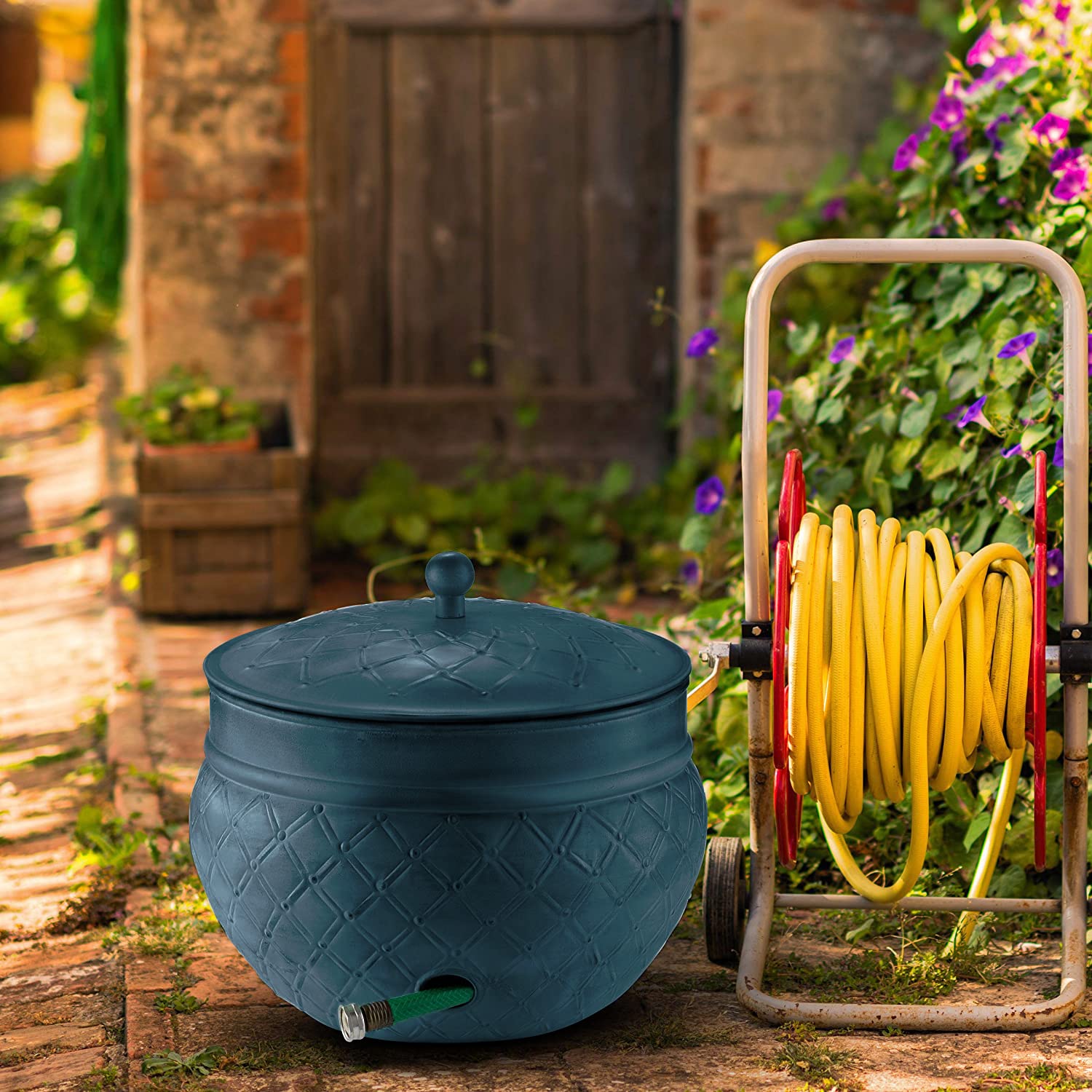 LifeSmart used for firewood storage showing versatile function