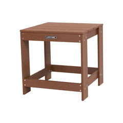 LIFETIME Adirondack Table side profile showing silhouette and sturdy construction