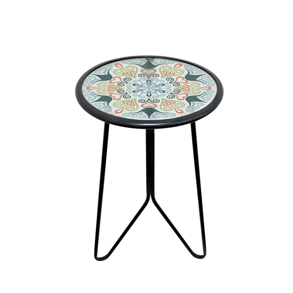 LIFFY front view round table showing compact design and curb appeal