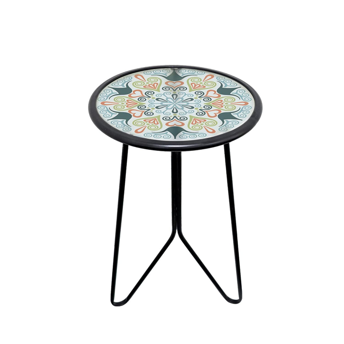 LIFFY front view round table showing compact design and curb appeal
