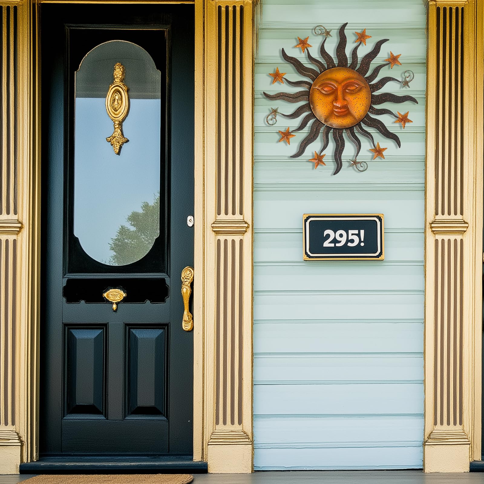 LIFFY antique bronze finish texture showing weather-resistant coating