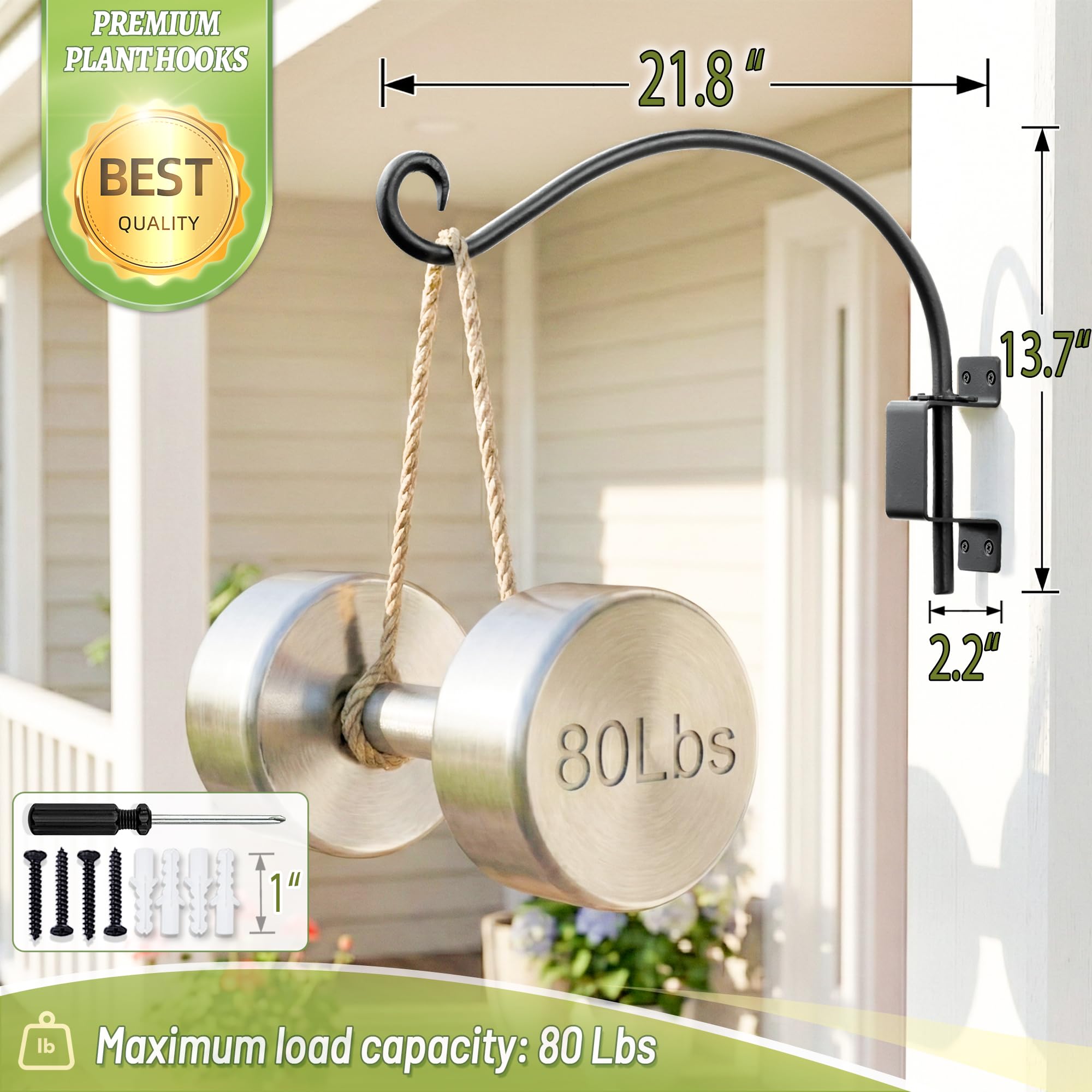 Lifyzoon side profile highlighting 22 inch reach to keep items away from walls