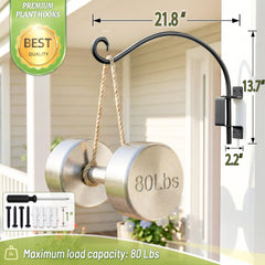 Lifyzoon side profile highlighting 22 inch reach to keep items away from walls