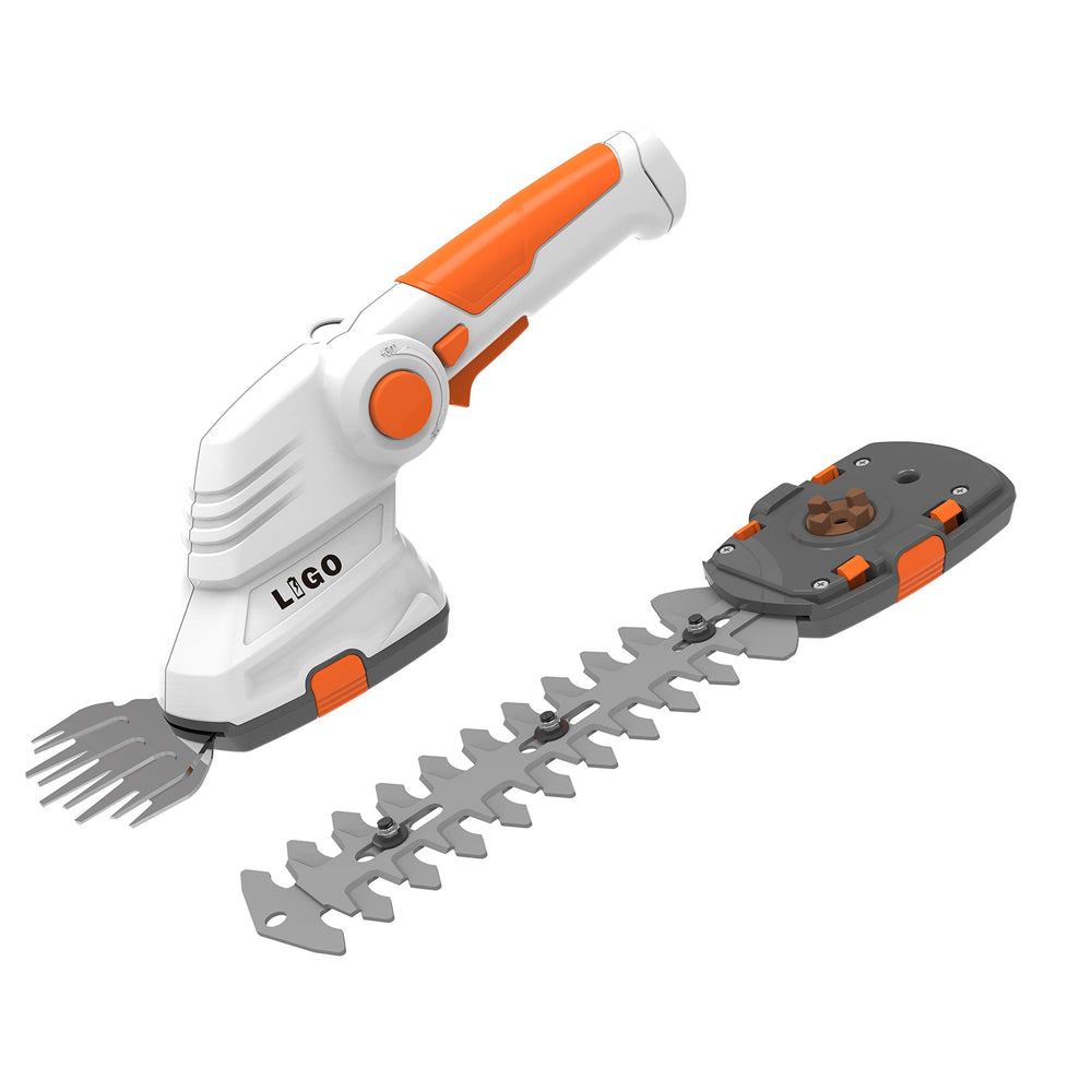LIGO front view of cordless trimmer showing compact design and easy handling