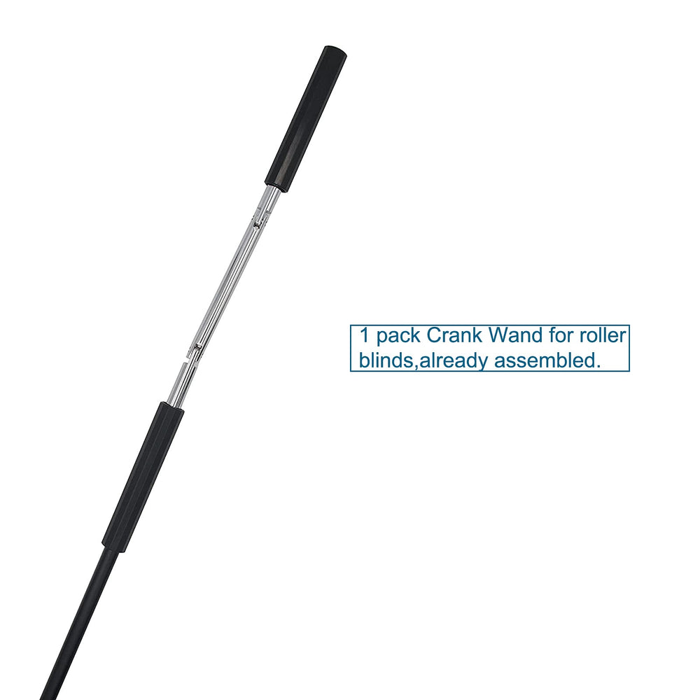 Lihopefe crank wand beside ruler for size comparison showing fixed-length precision and fit