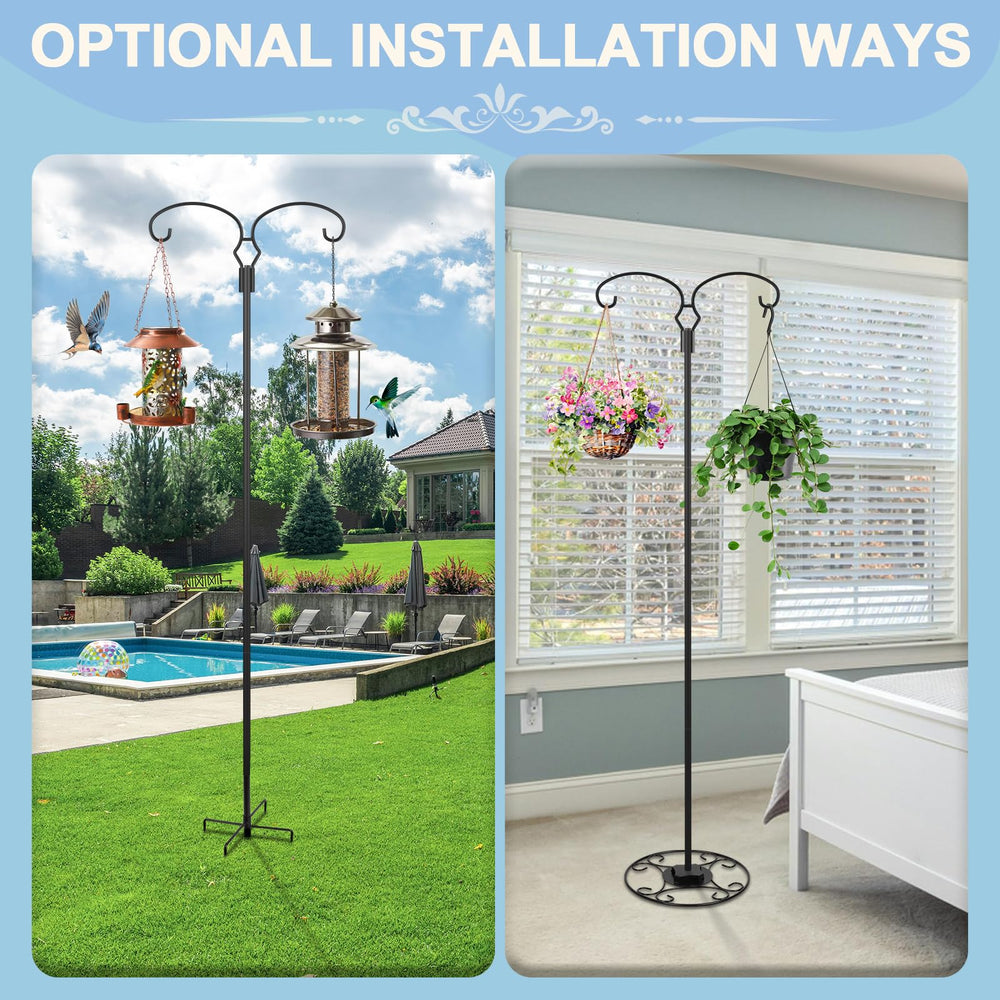Liitrton adjustable pole sections being connected to change height quickly and easily