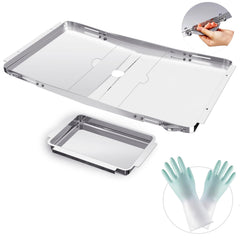 likjhbn front view of full assembled grease tray shows durable fit