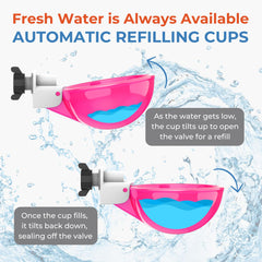 Lil'Clucker cup close-up valve detail highlighting durable flow control benefit