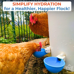 Lil'Clucker cup rim and texture close-up highlighting easy-clean, sturdy plastic