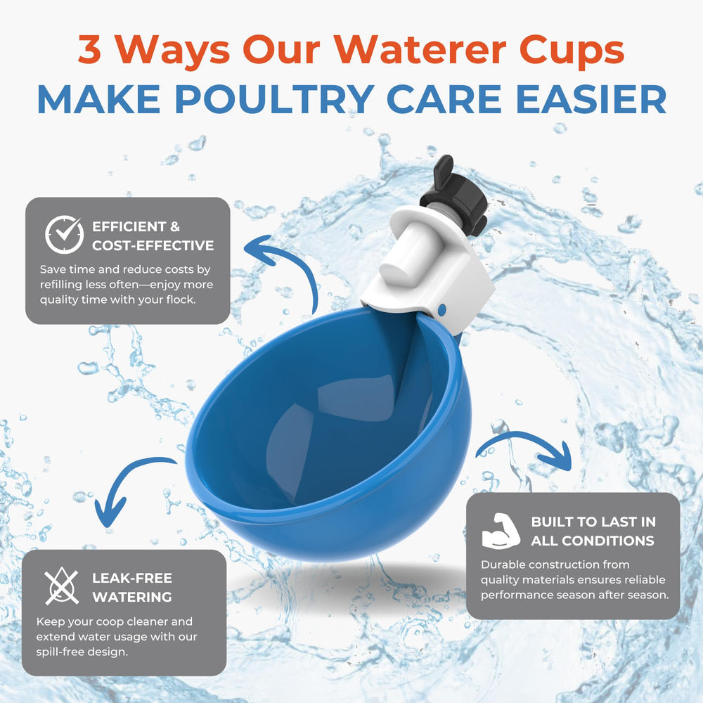 Lil'Clucker cups packed in shipping box showing ready-to-install kit convenience
