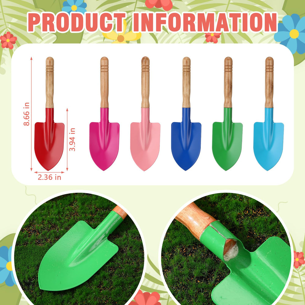 Liliful close-up of metal blade and wooden handle highlighting durability