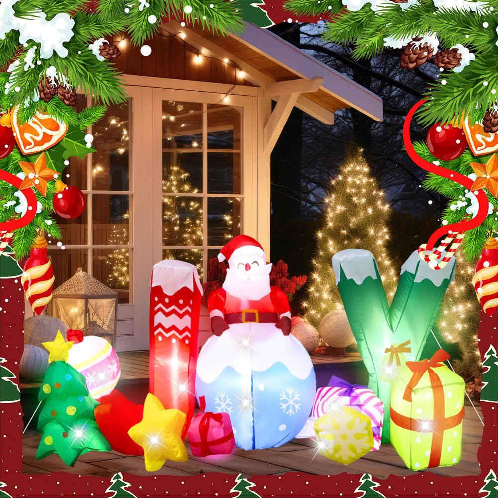 Liliful folded inflatables packed for storage saving space between holidays