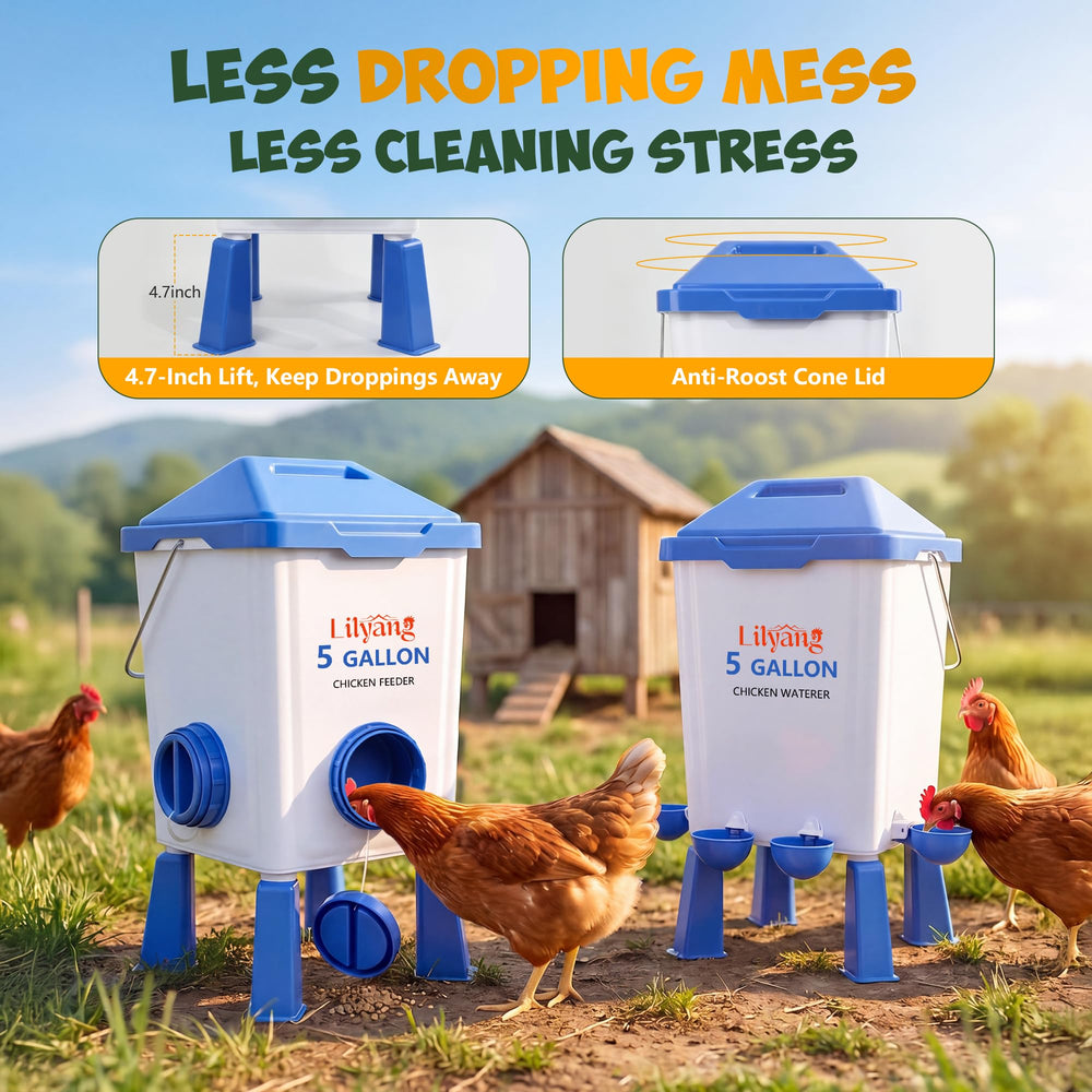 Lilyang carry handle and tool-free assembly for fast refills and transport