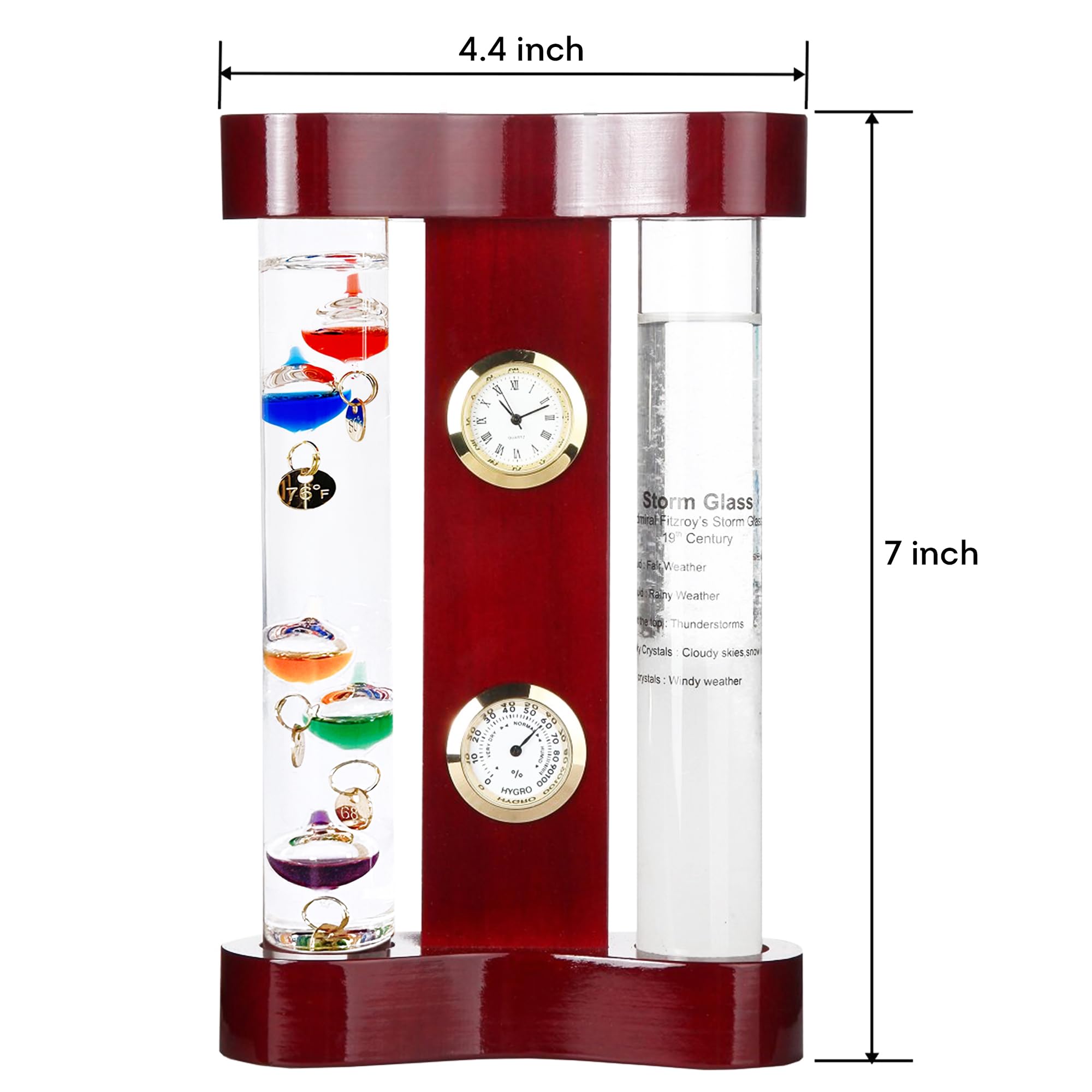 Lily's Home clock and hygrometer dials visible for time and humidity monitoring