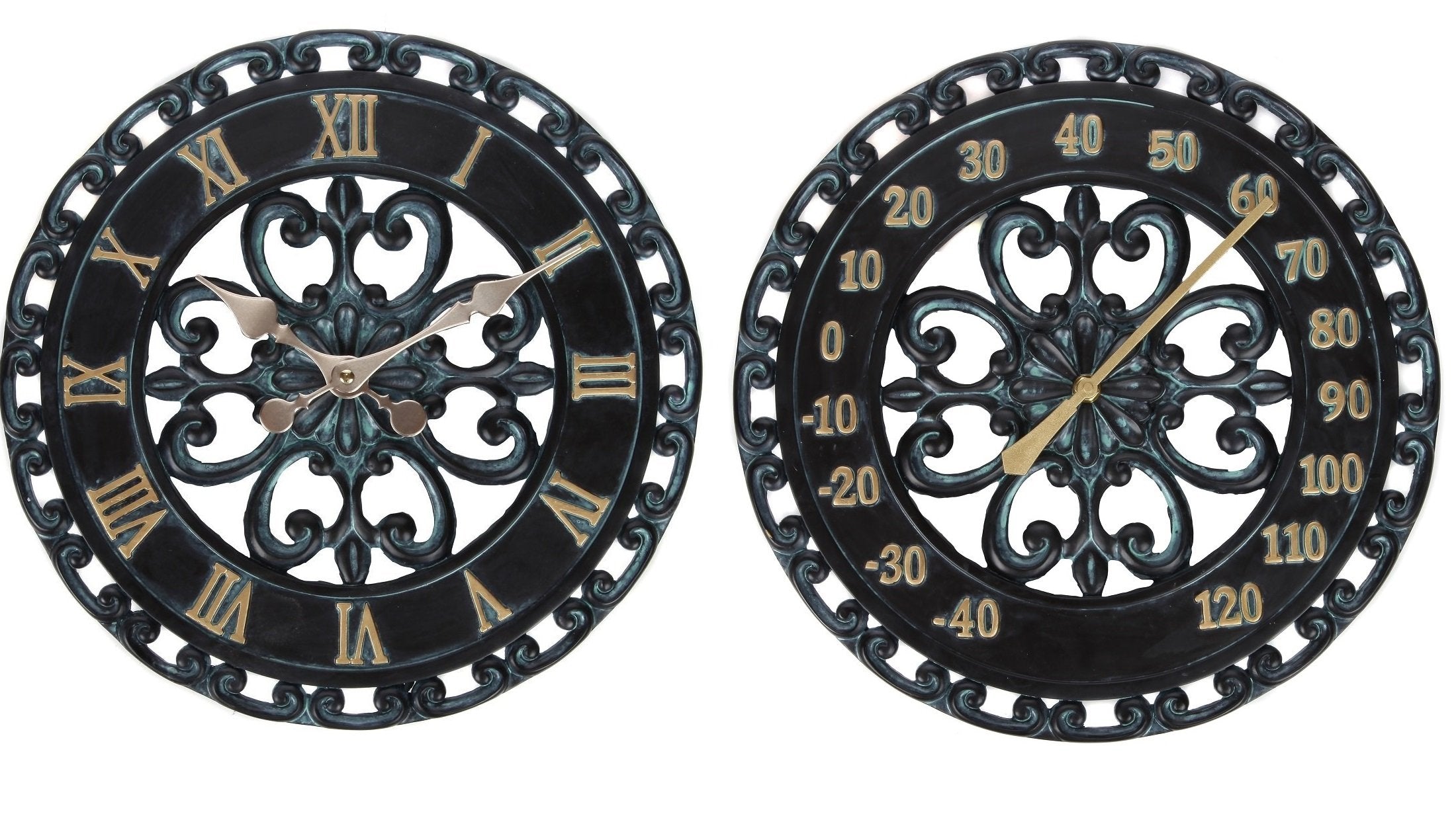 Lily's Home clock front view shows clear numbers and easy reading
