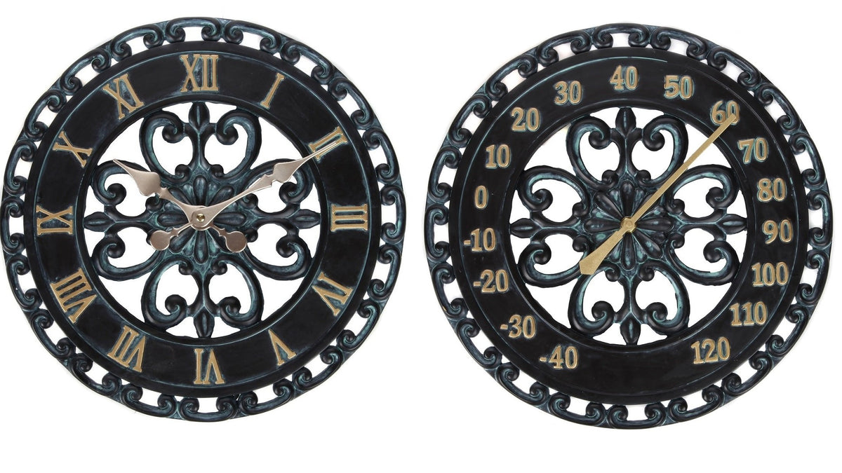 Lily's Home clock front view shows clear numbers and easy reading